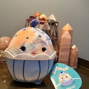 Squishmallows Blue and Cream Decor Accents Plush